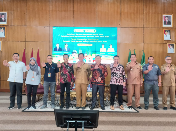 Sosialisasi Gerakan Masyarakat Sehat, Fokus pada Pencegahan Stunting dan Penyakit Tidak Menular Menuju Indonesia Emas 2045