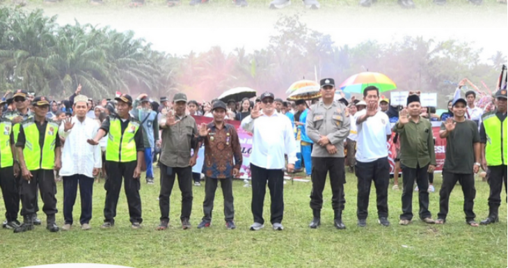 Kemeriahan Lomba HUT RI Ke-80 Matang Danau, Wabup Heroaldi : Jaga Terus Semangat Kebersamaan