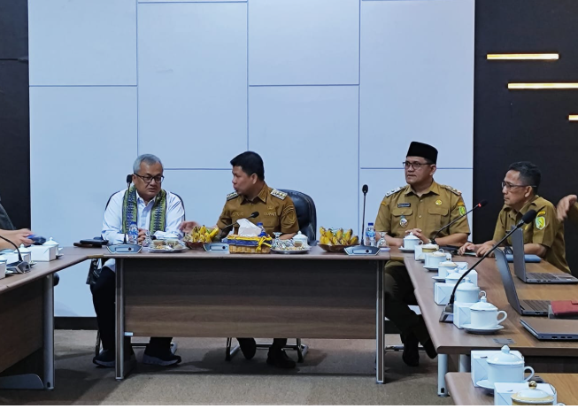 Bupati Sambas Terima Kunjungan Kerja Kepala BPKP Kalbar untuk Perkuat Tata Kelola Pemerintahan