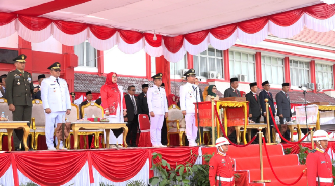 Puncak Peringatan HUT ke-80 Republik Indonesia di Sambas: Semangat Bersatu, Sejahtera, dan Maju