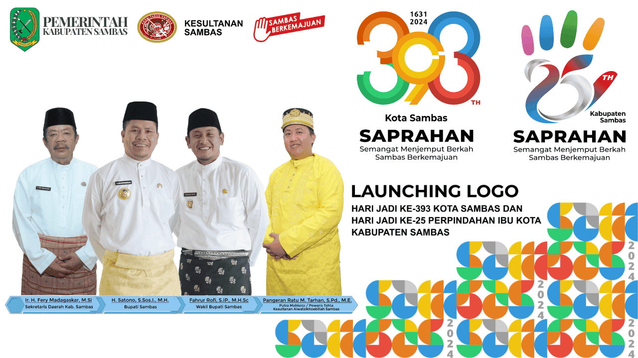 Agenda Penyampaian Tema Hari Jadi Kota Sambas dan Hut Perpindahna Ibu Kota tahun 2024