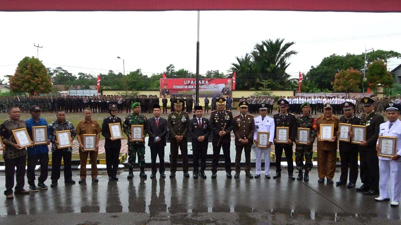 Bupati Satono Hadiri Pelaksanaan HUT Bhayangkara ke-78