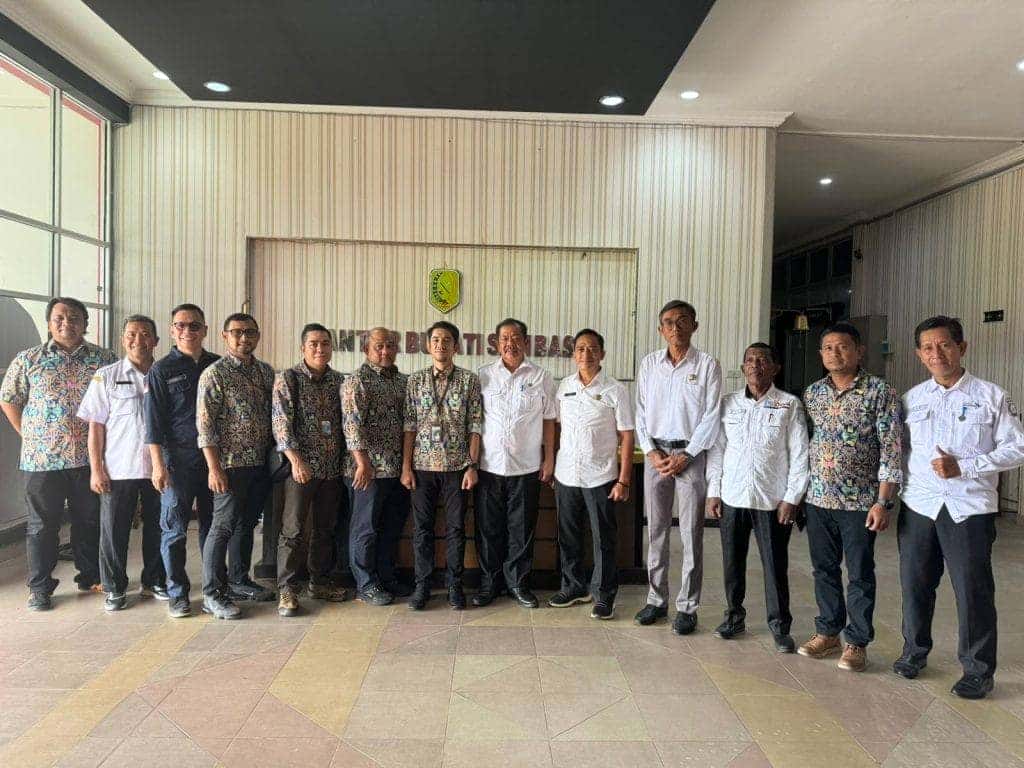 Sekda Sambas Sambut Kepala Balai Prasarana Permukiman Wilayah Kalbar