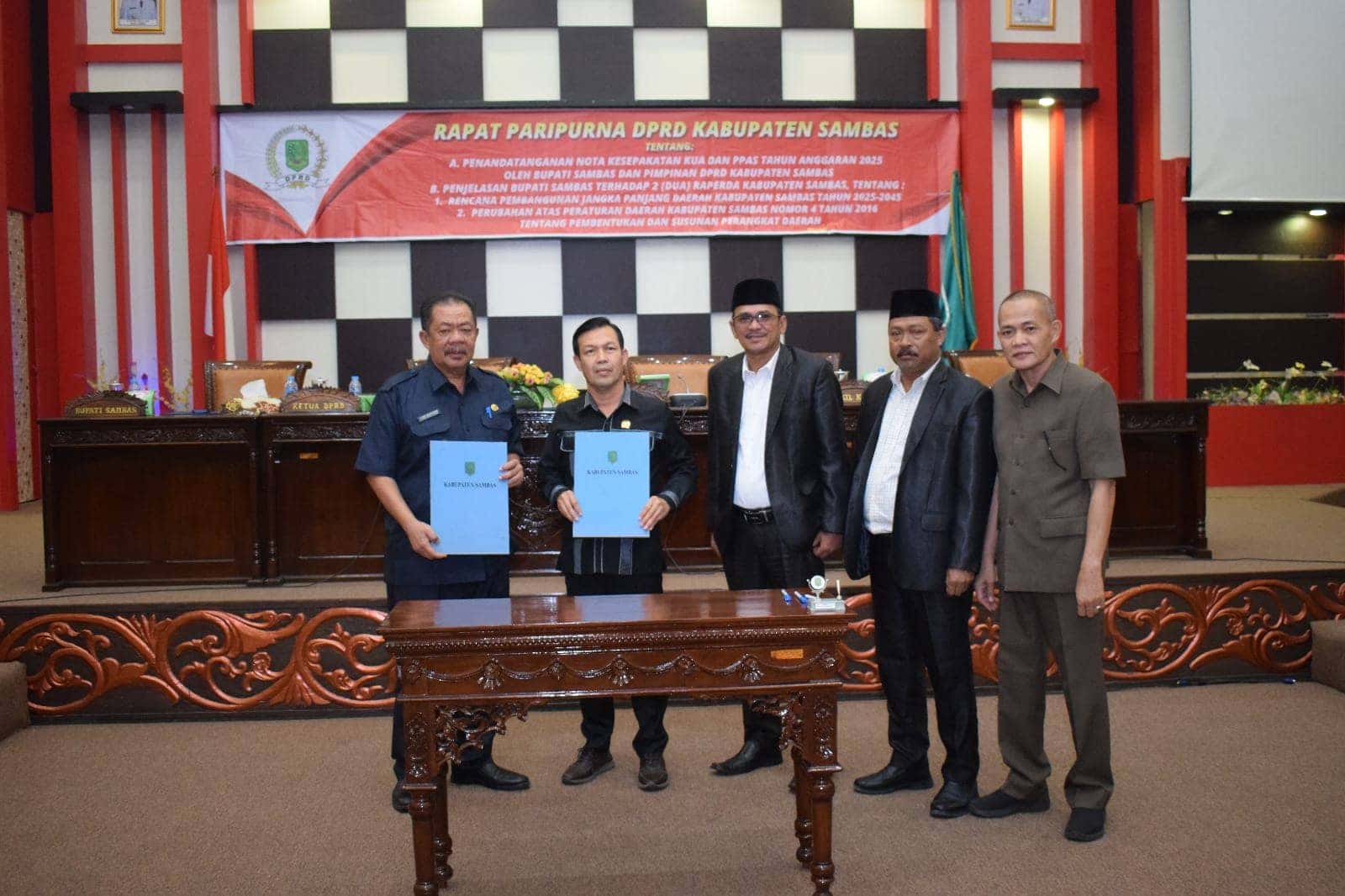 DPRD Tandatangani KUA PPAS 2025