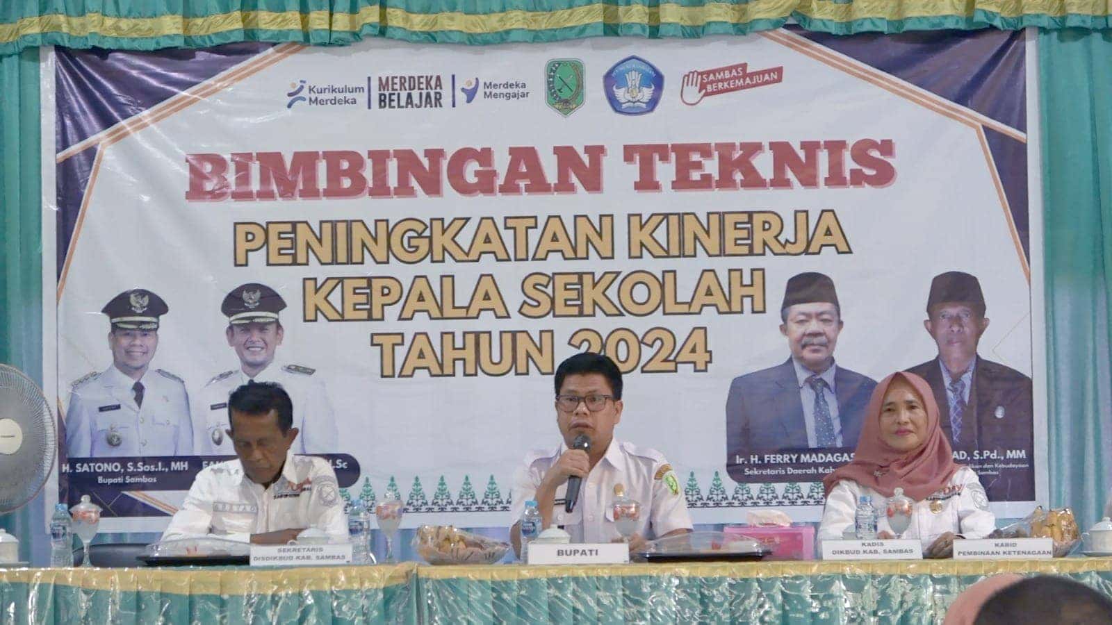 Bimtek Peningkatan Kinerja Kepala Sekolah Tahun 2024