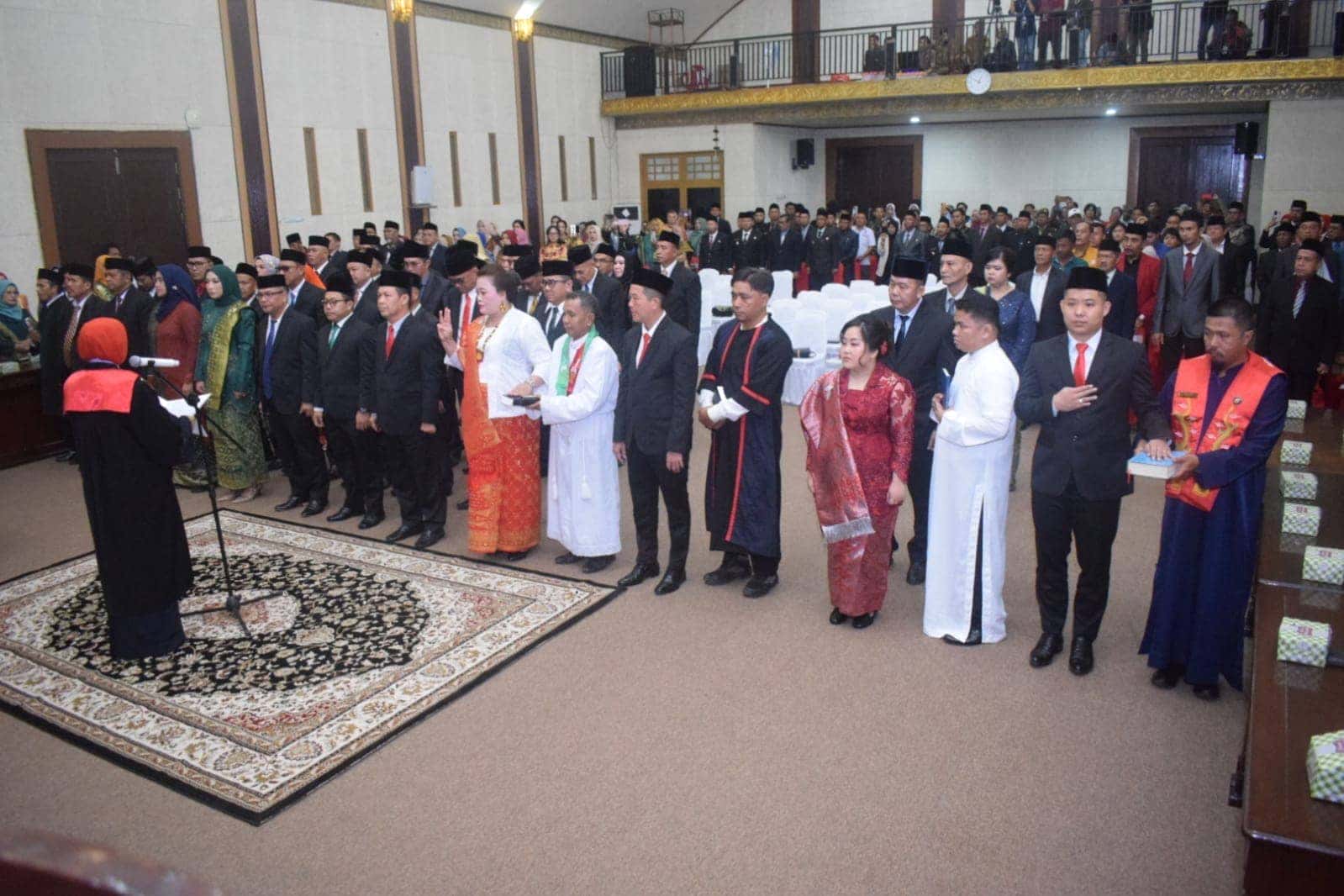 Paripurna Pengucapan Sumpah Janji Anggota DPRD Masa Jabatan 2024-2029