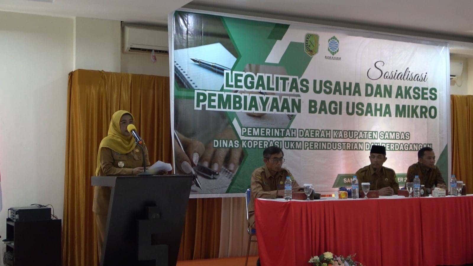 Pemda Sambas Dorong Penguatan Legalitas dan Pembiayaan UKM untuk Kemajuan Daerah
