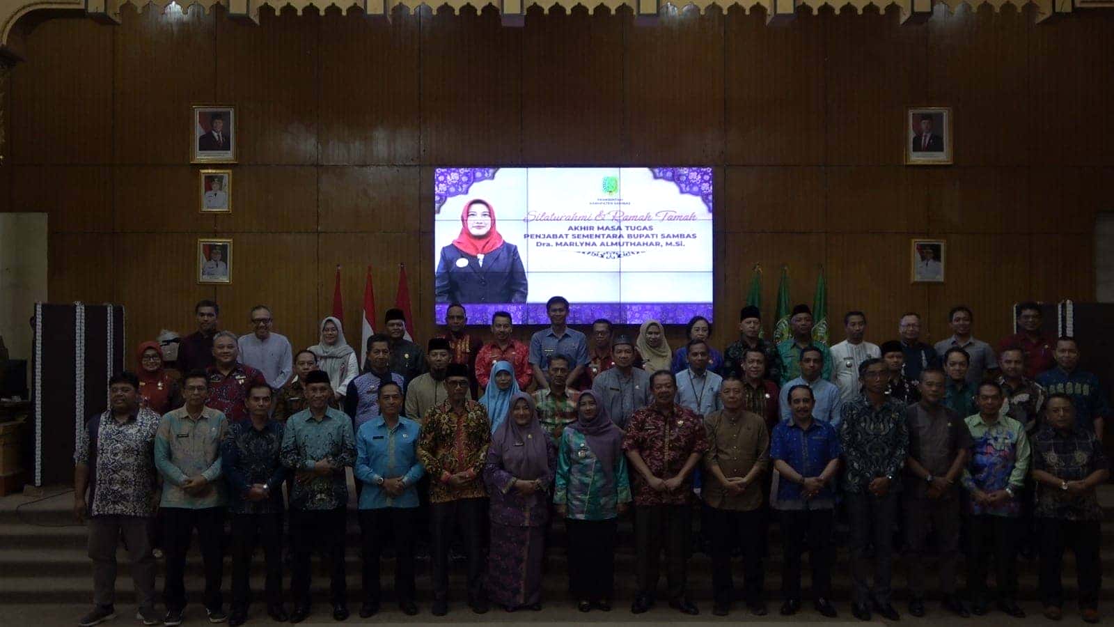 Penjabat Bupati Sambas, Marlyna Almuthahar: Mengakhiri Tugas dengan Kebersamaan dan Apresiasi