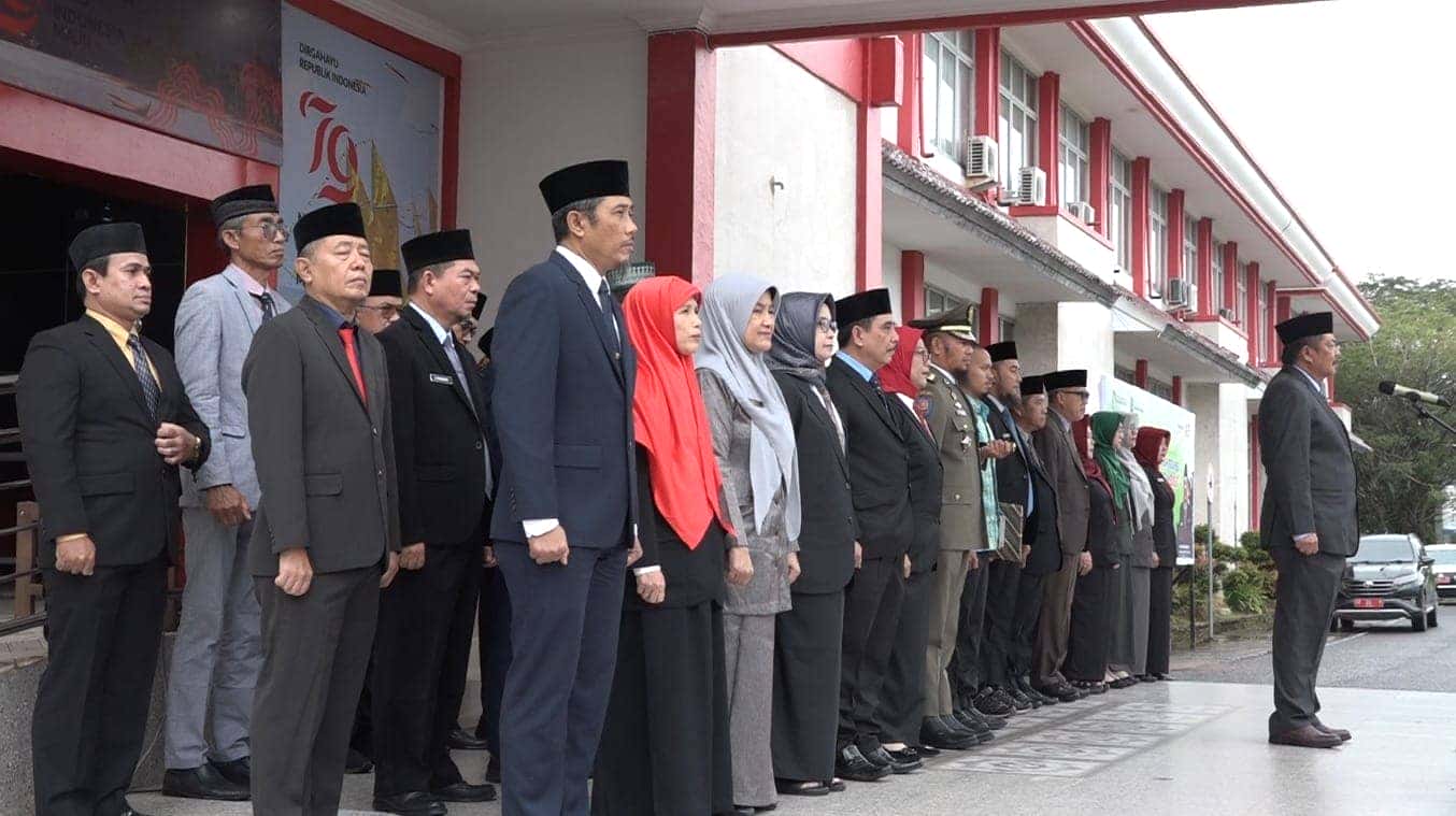Pemerintah Kabupaten Sambas Gelar Apel Peringatan HUT ke-68 Pemprov Kalimantan Barat Secara Terbatas
