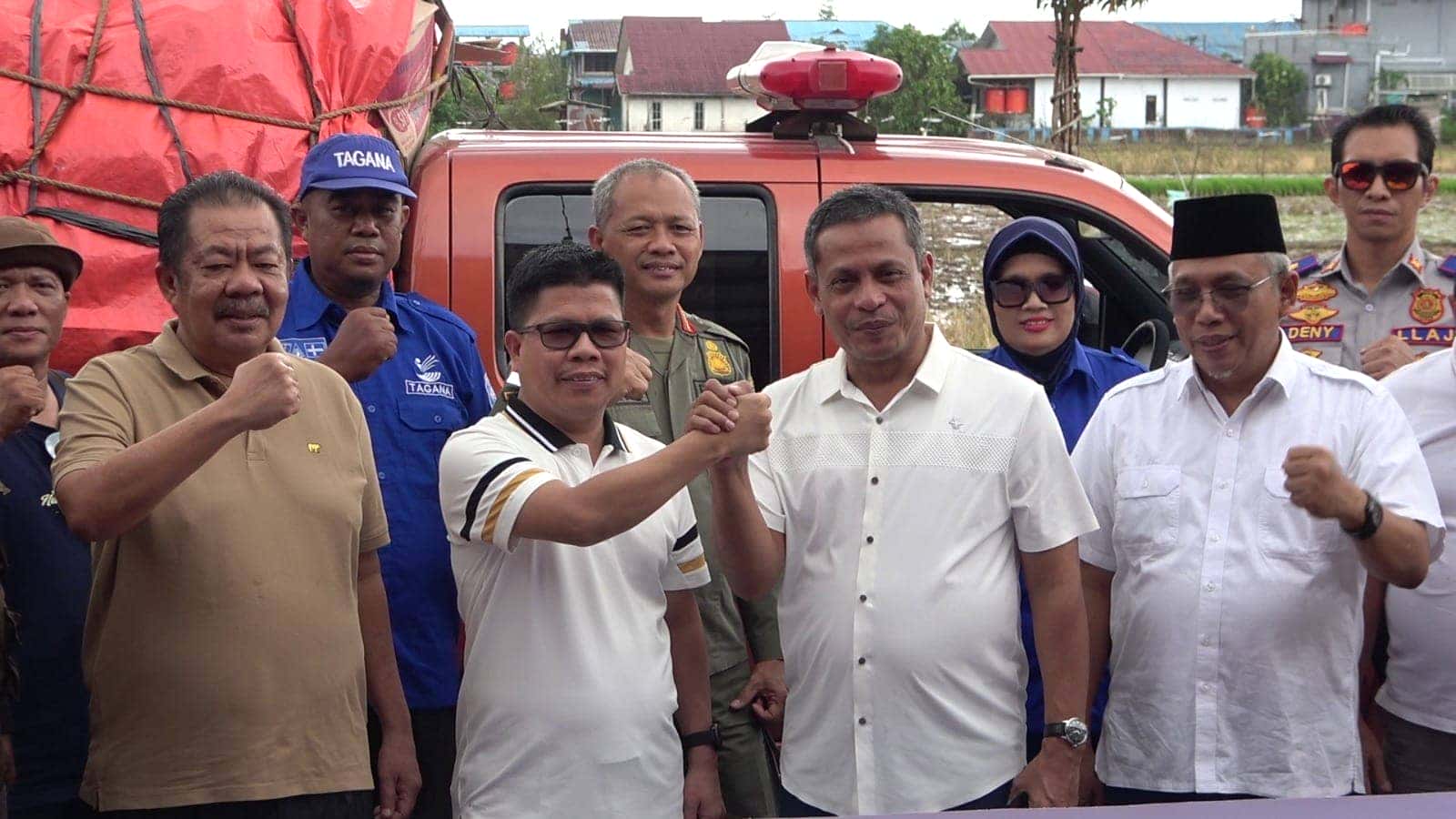 Bupati Sambas Satono Apresiasi Bantuan Pemkot Pontianak untuk Korban Banjir