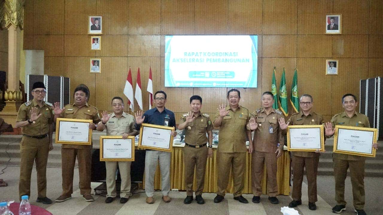 Rapat Koordinasi Akselerasi Pembangunan Tahun 2025 Kabupaten Sambas