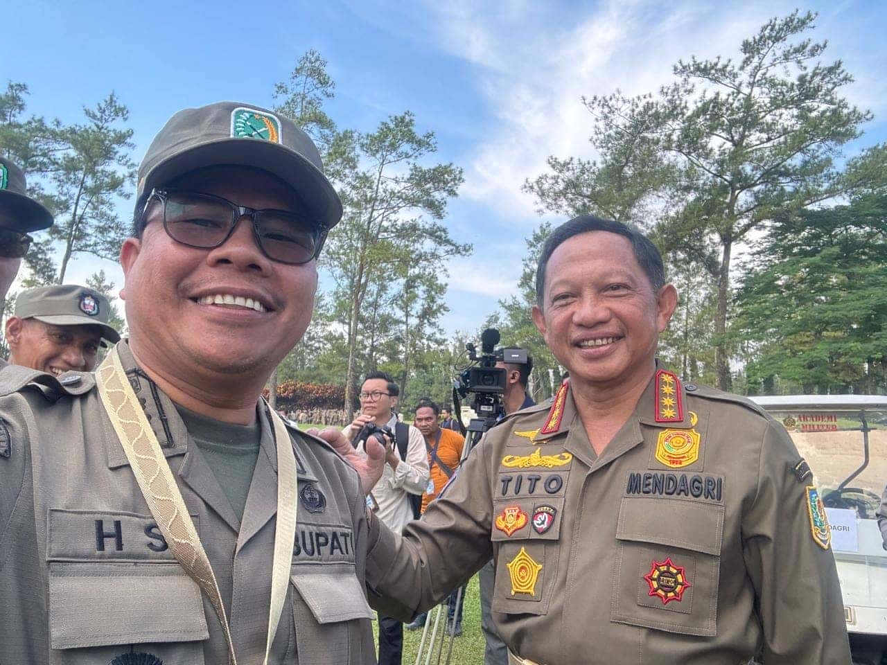 Bupati Sambas H. Satono, S. Sos. I. MH mengikuti retreat kepala daerah di Akademi Militer, Magelang, Jawa Tengah