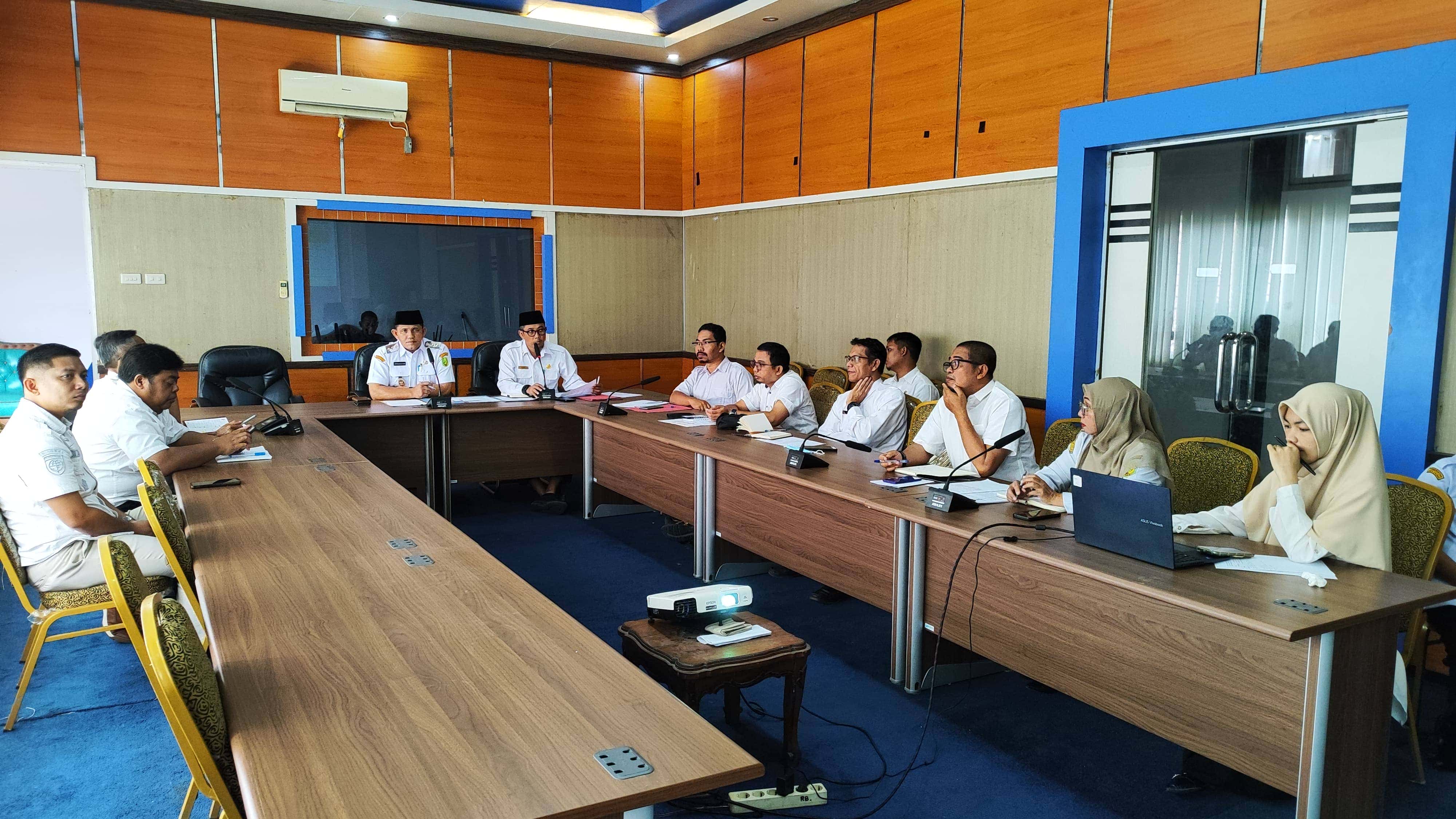 Wakil Bupati Sambas Pimpin Rakor TPID Hadapi Idul Fitri 1446 H