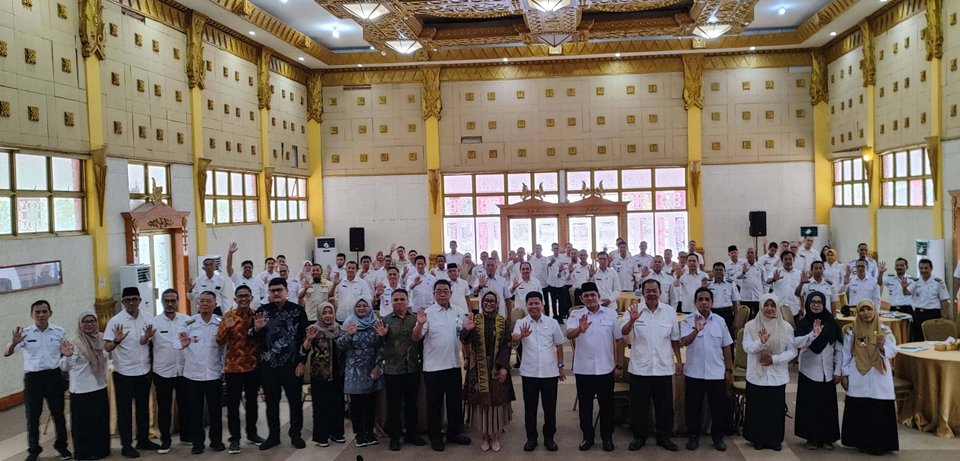 Bupati Sambas Hadiri Exit Meeting Pemeriksaan Interim Laporan Keuangan Pemda Tahun 2024