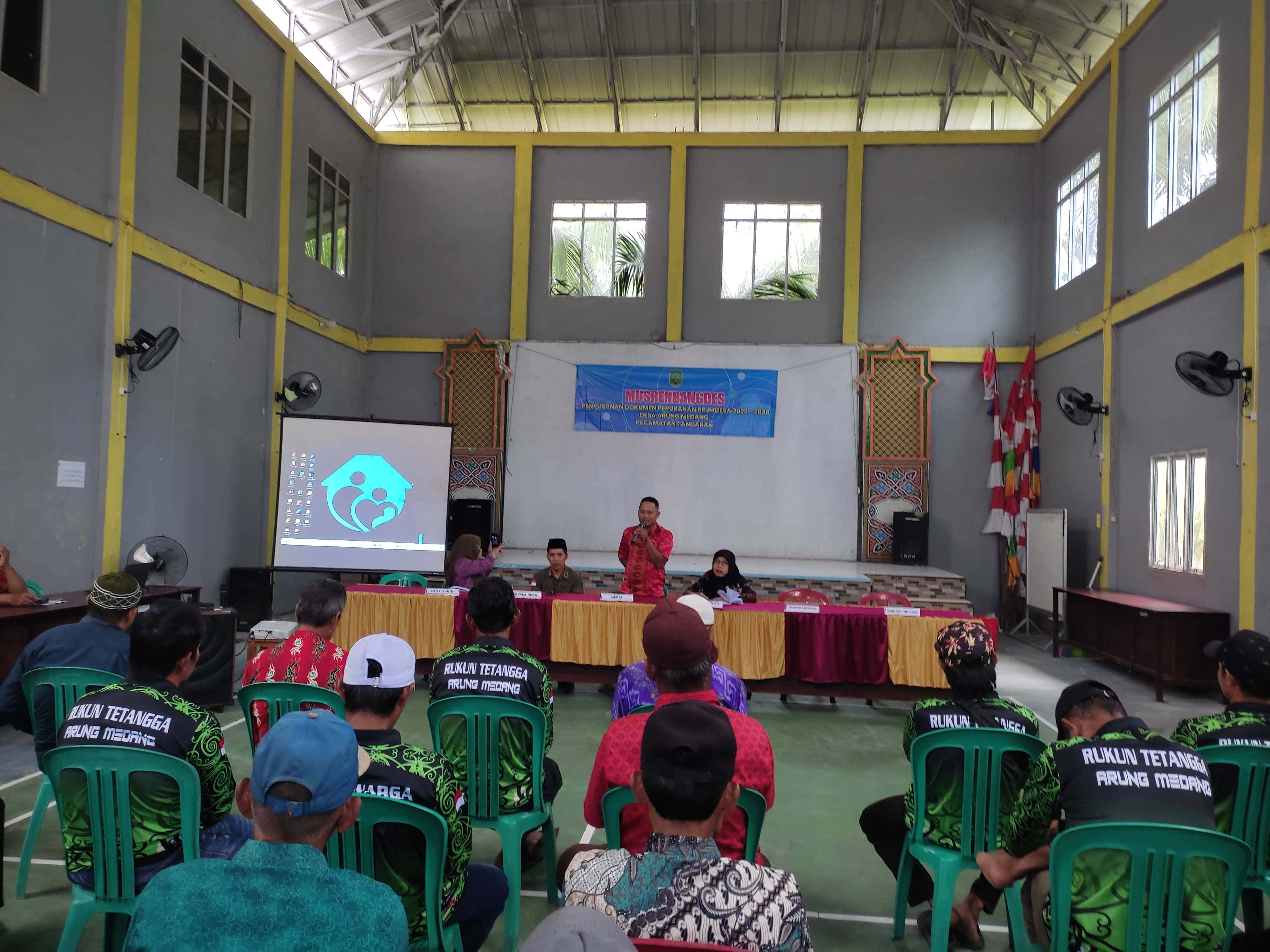 Desa Arung Medang Gelar Musdes Perubahan RPJMDes, Fokus pada Ketahanan Pangan