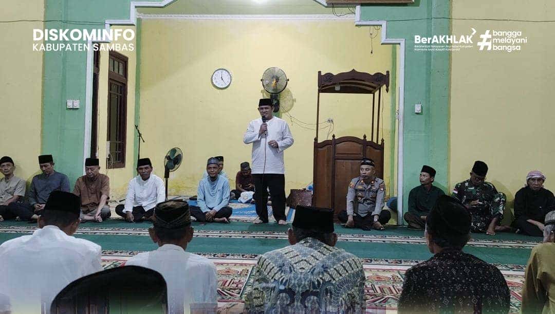 SAFARI RAMADHAN KE GALING: WABUP HEROALDI HARAP SINERGI ANTARA PEMERINTAH DAN MASYARAKAT SELALU TERJALIN DALAM MEMAJUKAN DAERAH.