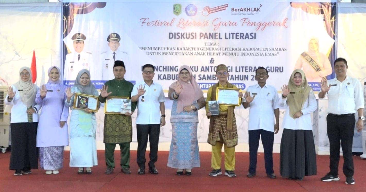 BUNDA LITERASI YUNISA INGIN GURU PENGGERAK MENJADI MITRA DALAM MENGEMBANGKAN LITERASI DI KABUPATEN SAMBAS