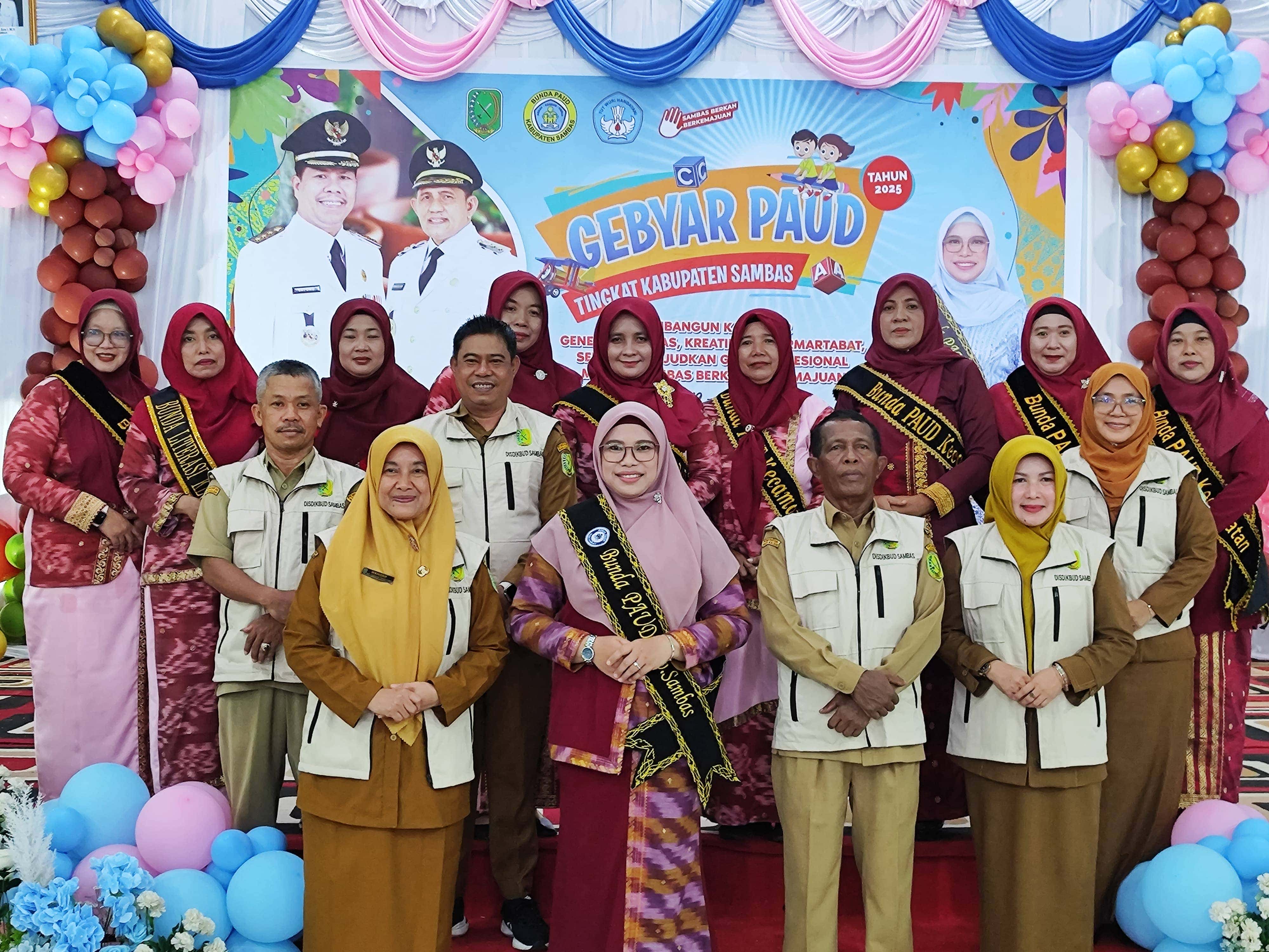 Gebyar PAUD Kabupaten Sambas 2025: Wadah Ekspresi Anak dan Pendidik Menuju Generasi Emas
