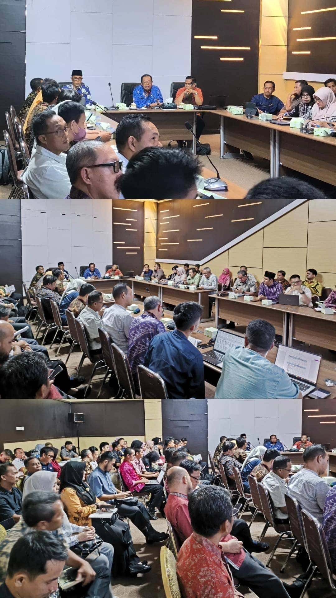 BAPPERIDA Kabupaten Sambas Menggelar Rapat Pembahasan RPJMD  Kabupaten Sambas Tahun 2025–2029