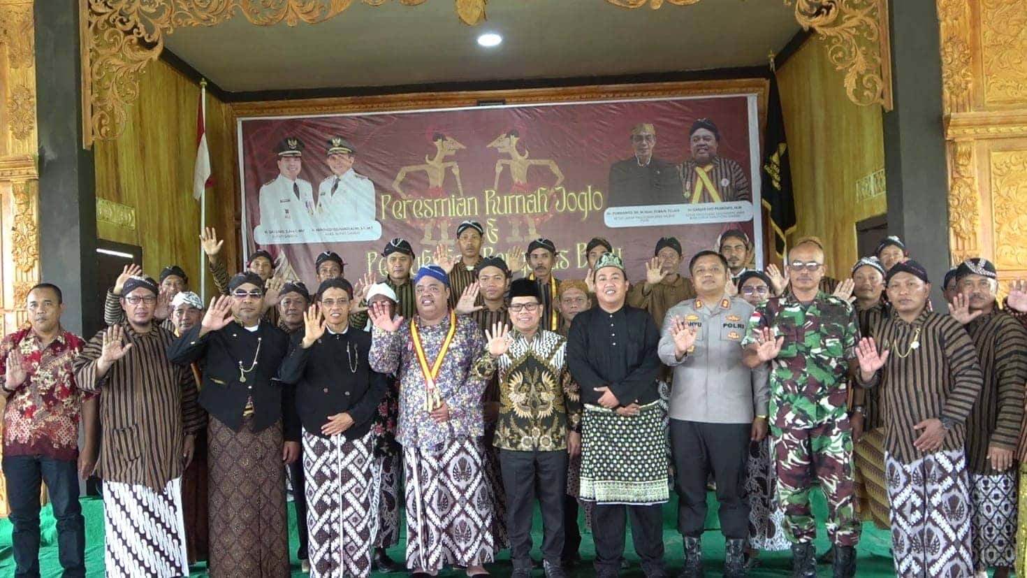 Perkuat Kebhinekaan, Bupati Sambas Resmikan Rumah Adat Jawa di Desa Lubuk Dagang