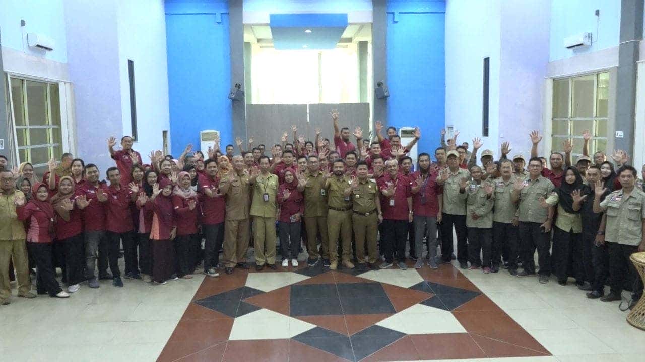 Bupati Satono Buka Rakor Tim Pelaksana PKH, Pendamping Sosial PKH dan TAGANA