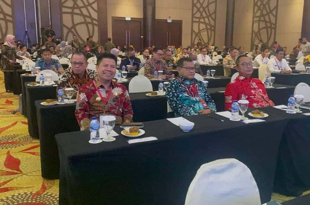 Bupati Satono Ikuti Rakor Pengendalian Pengelolaan Perbatasan Negara Tahun 2023