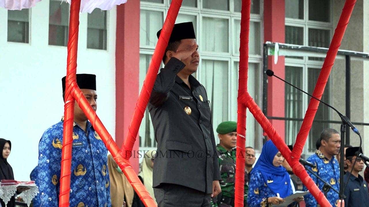 Pemkab Sambas Gelar Upacara Peringatan Hari Lahir Pancasila Tahun 2023