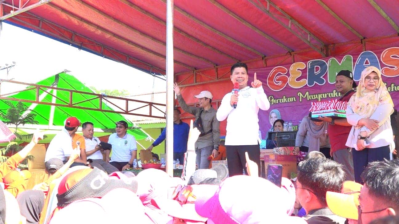 Masyarakat Antusias Ikut Germas Sui Kelambu,Bupati Satono Sebut Bukti Komitmen Hidup Sehat