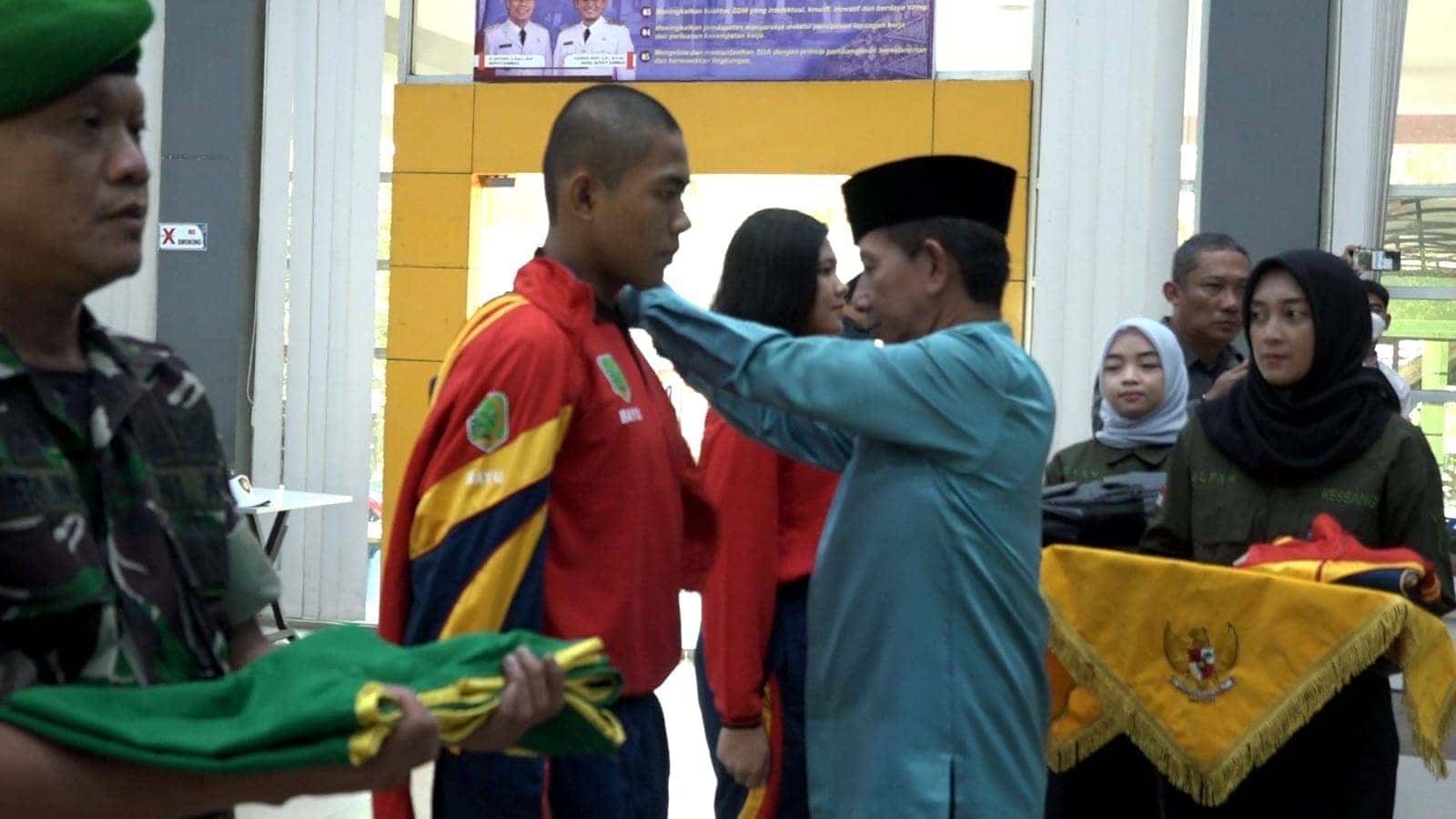 Asisten I Sunaryo Buka Pemusatan Pelatihan PASKIBRAKA Kabupaten Sambas