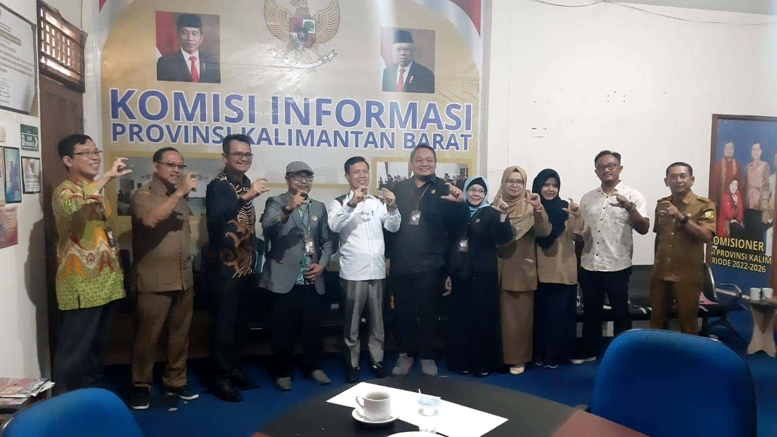 Kunker ke Komisi Informasi Provinsi Kalimantan Barat
