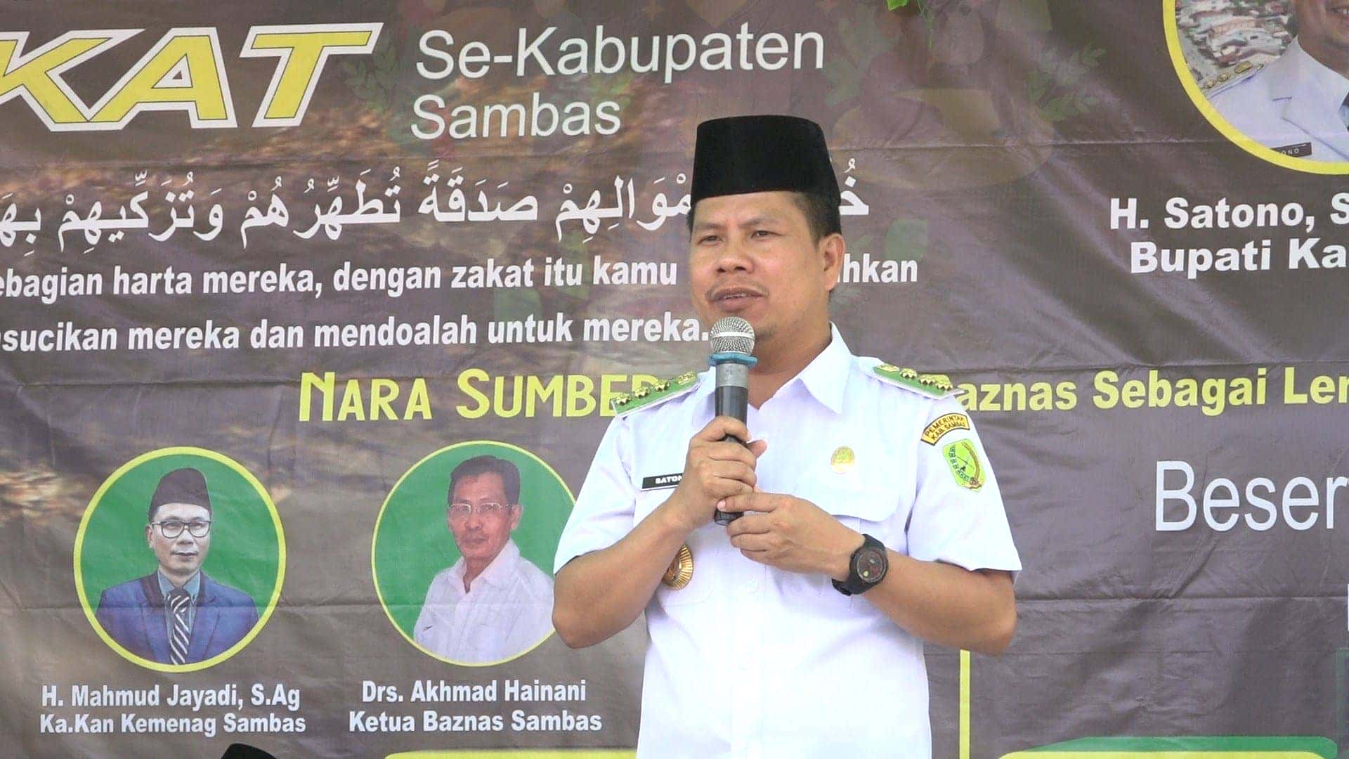 Rembuk Zakat Se Kabupaten Sambas, Bupati Satono Katakan UPZ Pemangkat Patut Dicontoh Dalam Penyaluran Zakat