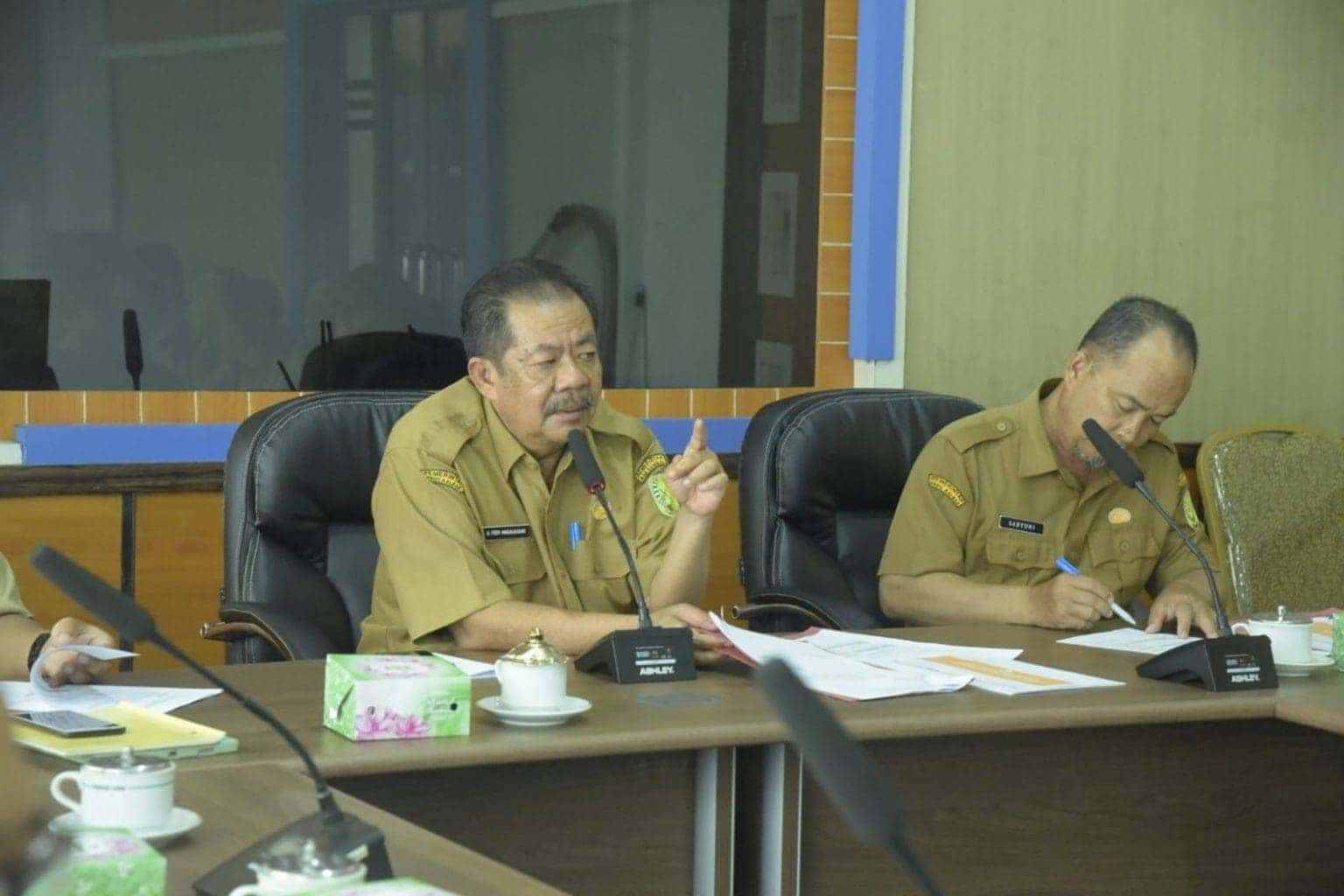 Pemkab Sambas Gelar Rapat TPID, Jamin Stok Produksi Beras Aman
