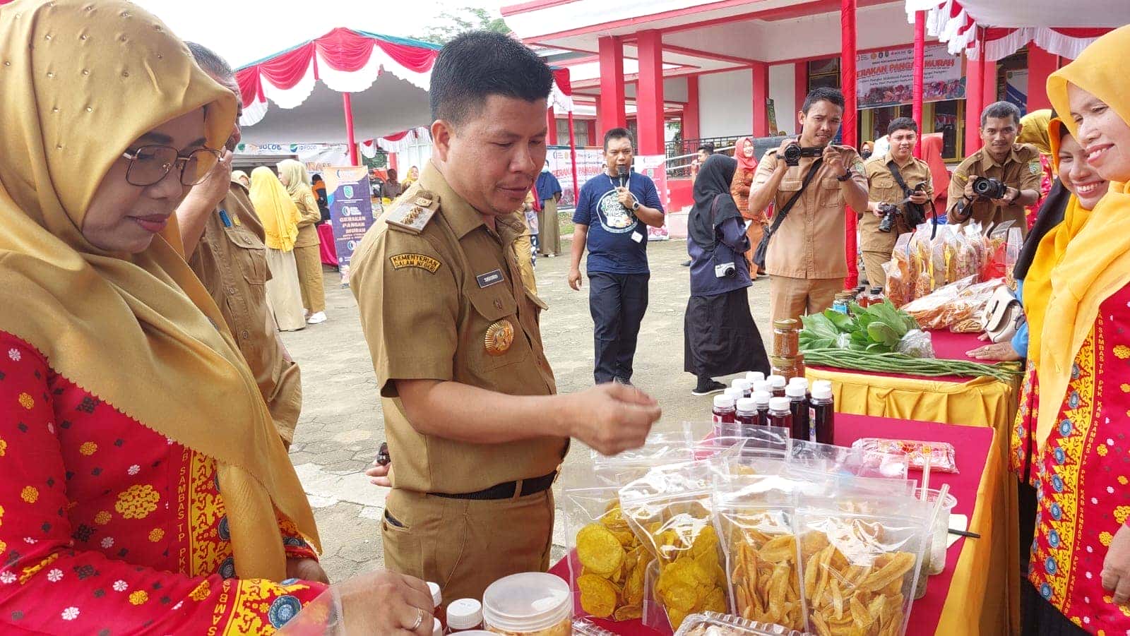 Festival Pangan Lokal B2SA, Bupati Satono Minta Tingkatkan Peran Pkk Edukasi Pengolahan Produk Pangan Lokal