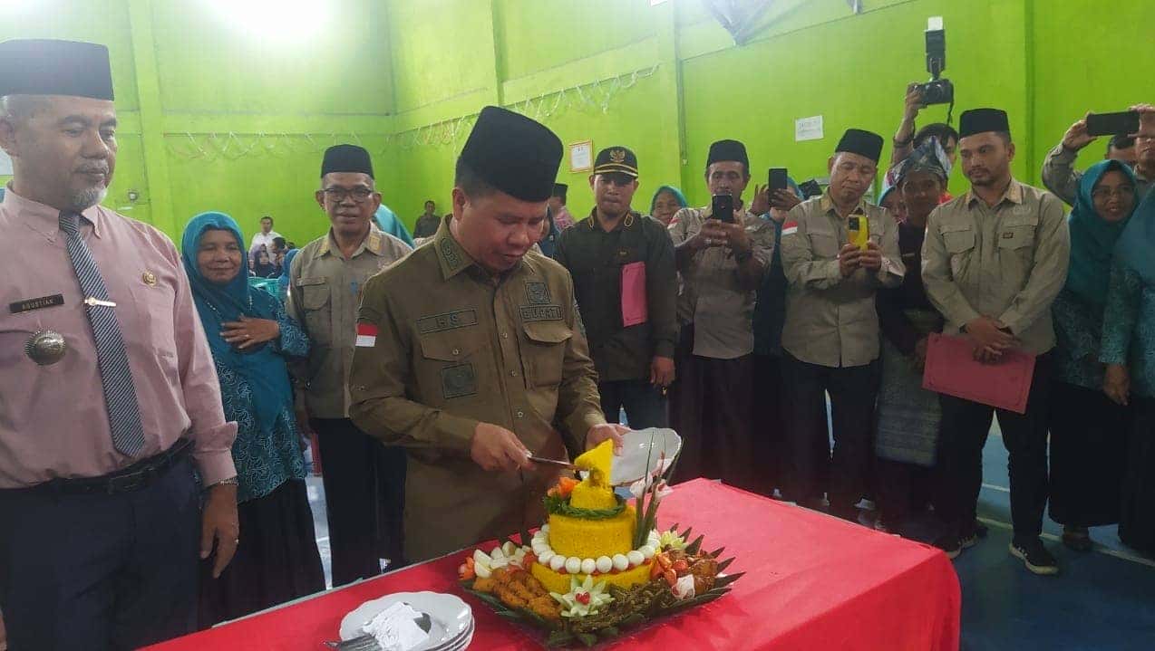 Terima Kasih Bupati Satono Ucapkan Kepada Teluk Keramat Bantu Pemda Tingkatkan IPM