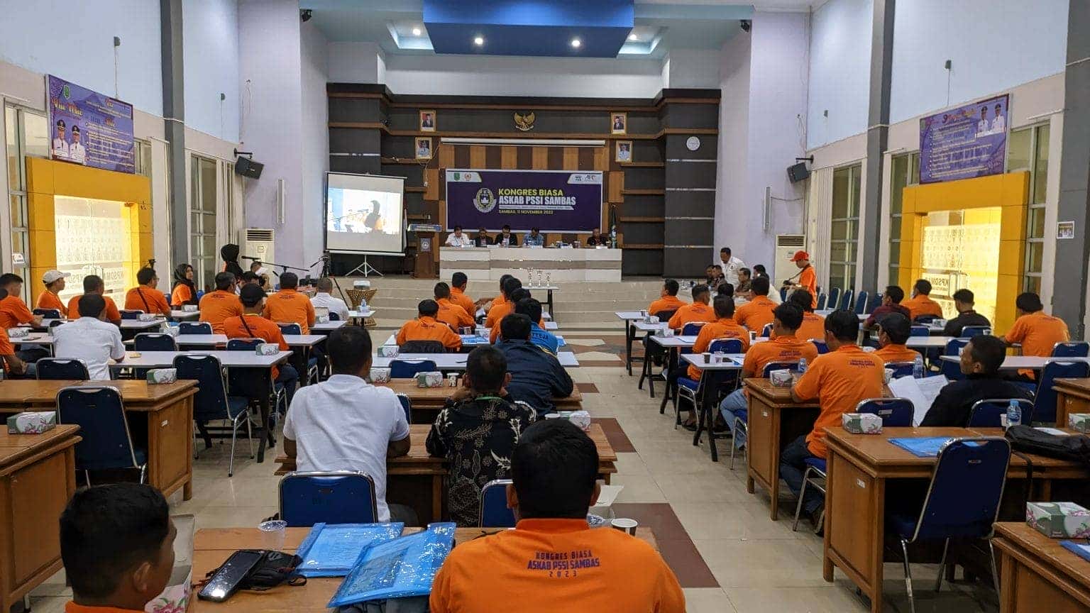 Pemkab Sambas Gelar Pemilihan Ketua Wakil Ketua Dan Exsecutive Komite, PSSI Sambas Periode 2023-2027