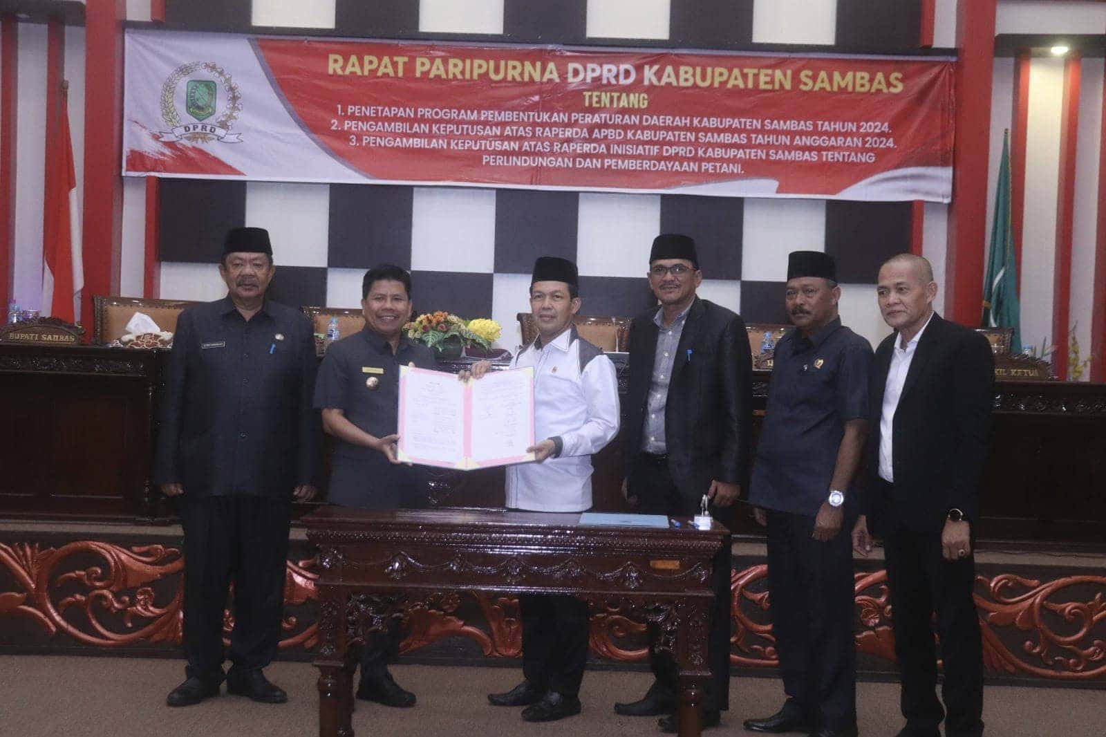 Ketuk Palu APBD Tahun Anggaran 2024