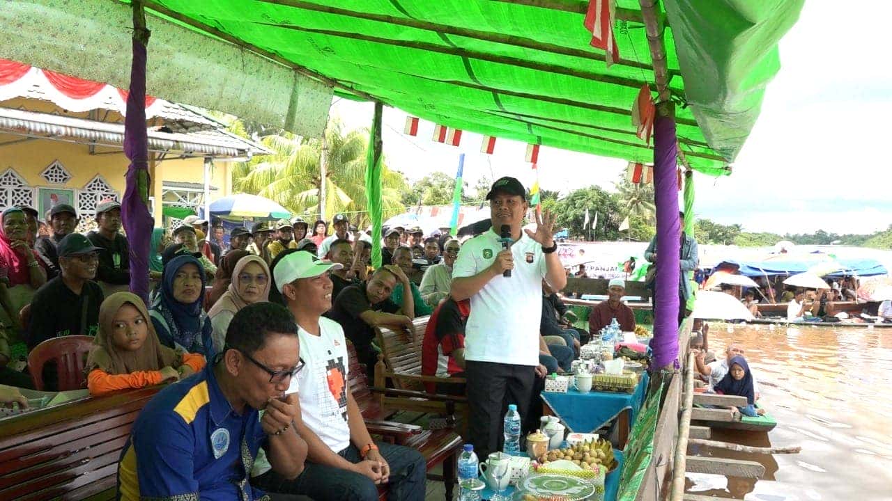 Bupati Satono Apresiasi Bidar Race Putra Rantau Panjang Diikuti 139 Peserta