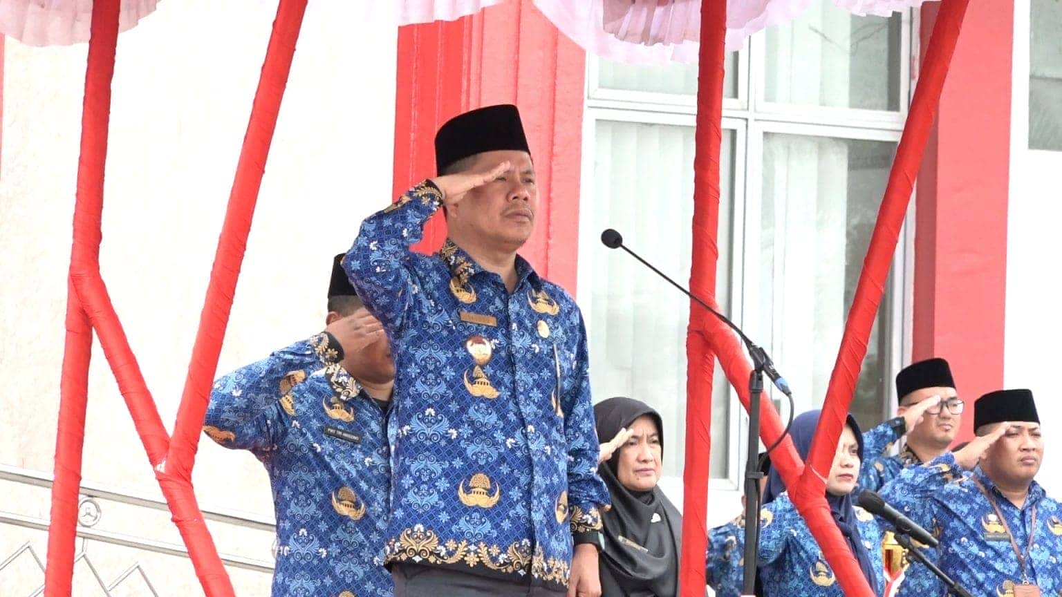 Bupati Sambas Satono Tekankan Netralitas ASN pada HUT KORPRI 2023