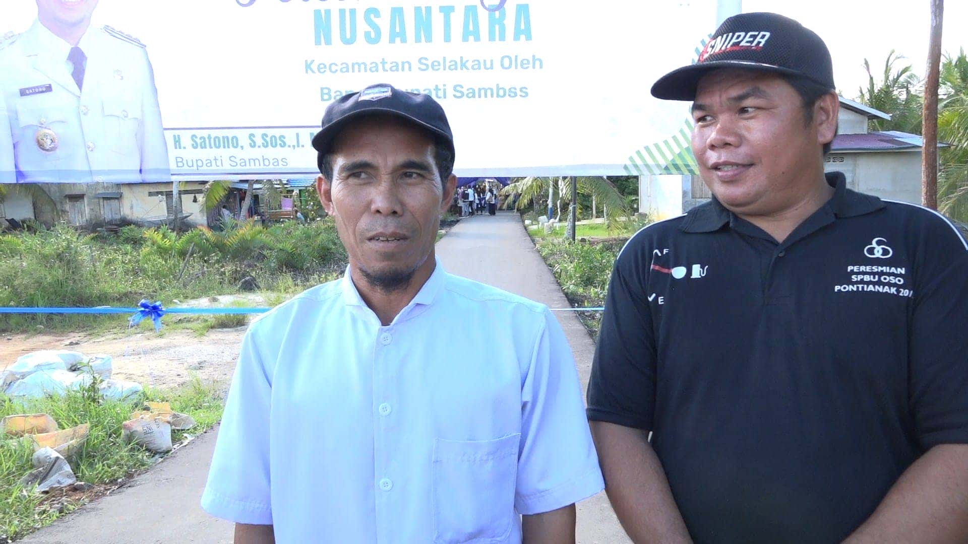 Masyarakat Sukacita Sambut Jalan Mulus, Bupati Satono Ingatkan Masyarakat Jaga Dan Rawat Jalan