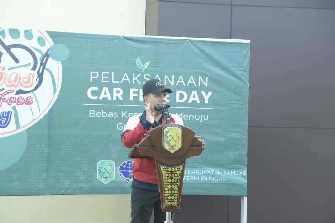 DUKUNG PELAKU UMKM, BUPATI SATONO TEGASKAN CAR FREE DAY TETAP BERLANJUT