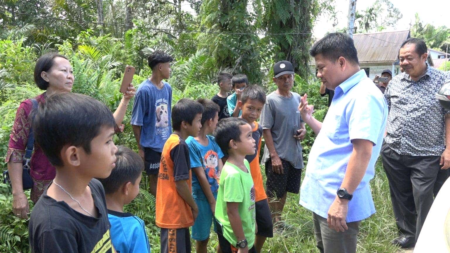 Dihadapan Bupati Satono, Anak Dan Pelajar Lantang Hafal Pancasila