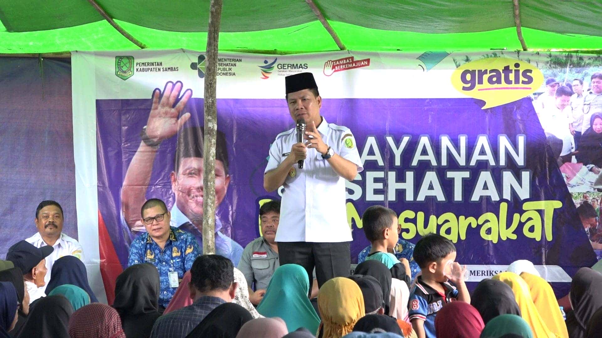 SELAMA MEMIMPIN KAB. SAMBAS, BUPATI SATONO JANJI TERUSKAN PROGRAM PROSSESAR