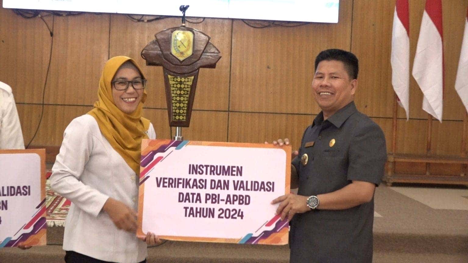 Pemda Sambas Gelar Rakor Lanjutan Verifikasi Dan Validasi Data PBI JK APBN Dan APBD Tahun 2024