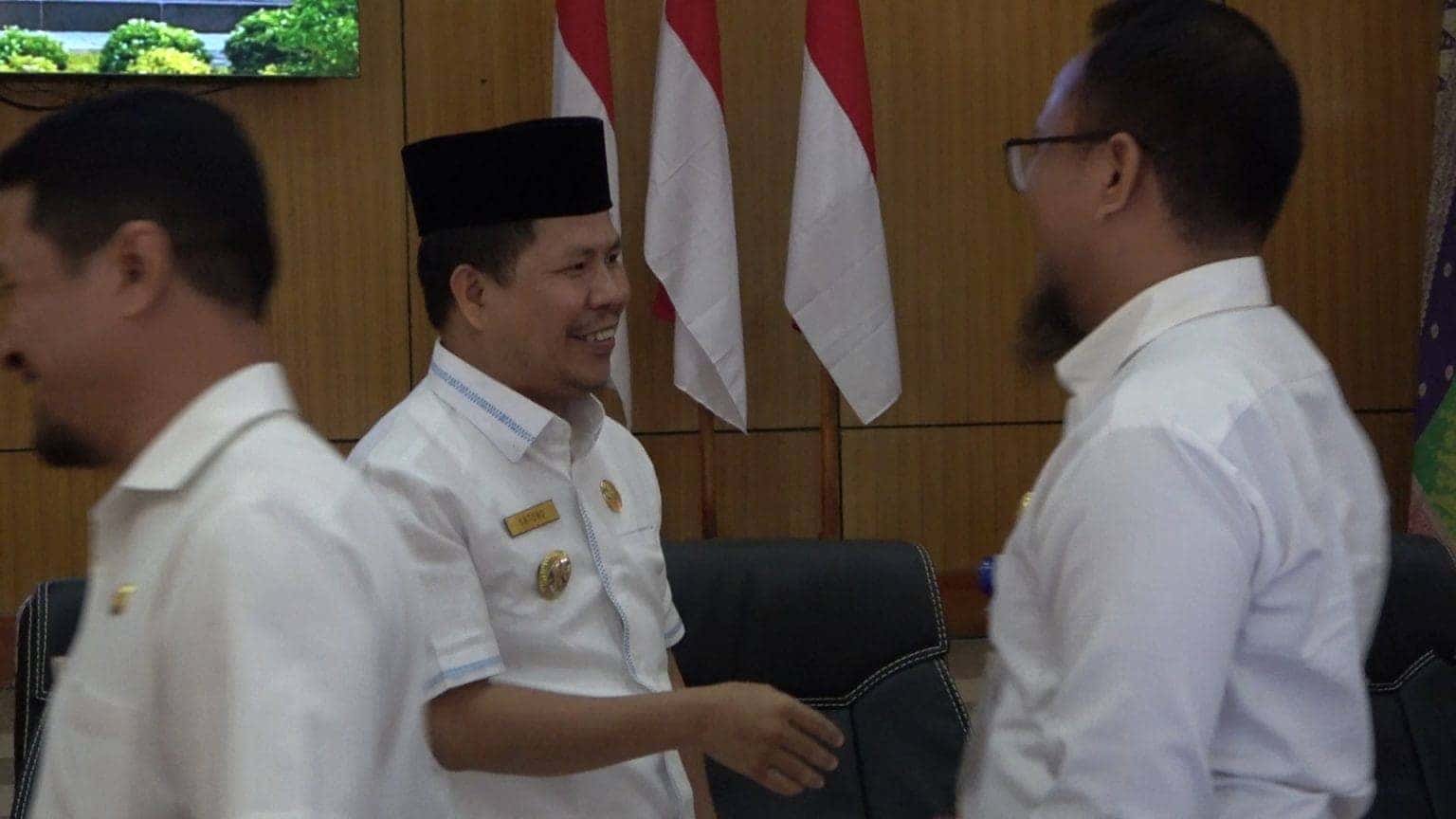 Momen Ramadhan 1445 H, Bupati Satono Silaturahmi Bersama Eseleon II dan III Pemkab Sambas di Hari kedua Puasa